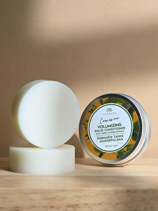 Volumizing Solid Balm with Linden Flower Extract - Magrada