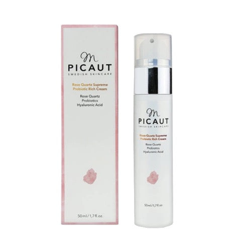 M Picaut Rose Quarts Supreme Probiotic Rich Cream 50ml